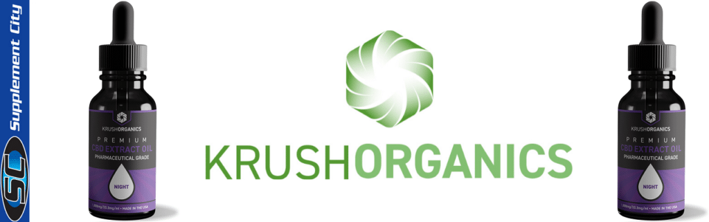 Krush Organics Premium Night CBD Oil