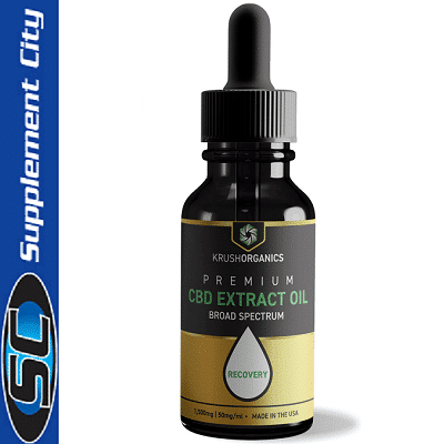 Krush Organics Premium Recovery CBD Oil