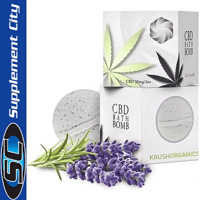 Krush Organics CBD Bath Bomb
