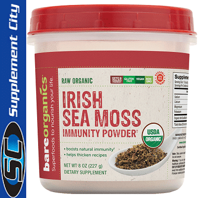 Bare Organics Raw Organic Irish Sea Moss