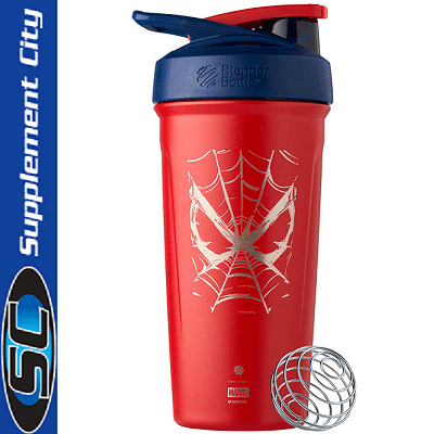 Blender Bottle Strada Stainless Steel Marvel Shaker