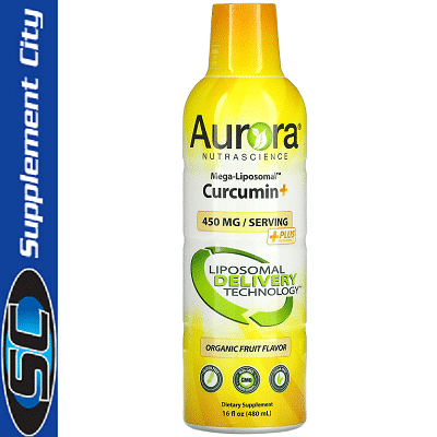 Aurora Nutrascience Mega-Liposomal Curcumin+ Liquid Organic Fruit