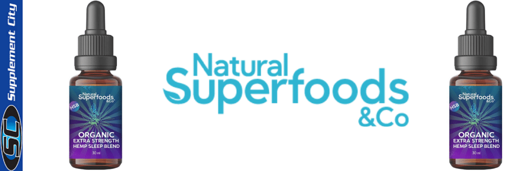 Natural Superfoods & Co Organic Extra Strength Hemp Sleep Blend