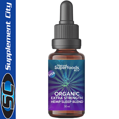 Natural Superfoods & Co Organic Extra Strength Hemp Sleep Blend