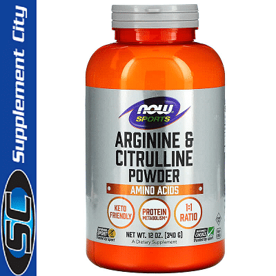 Now Arginine & Citrulline Powder